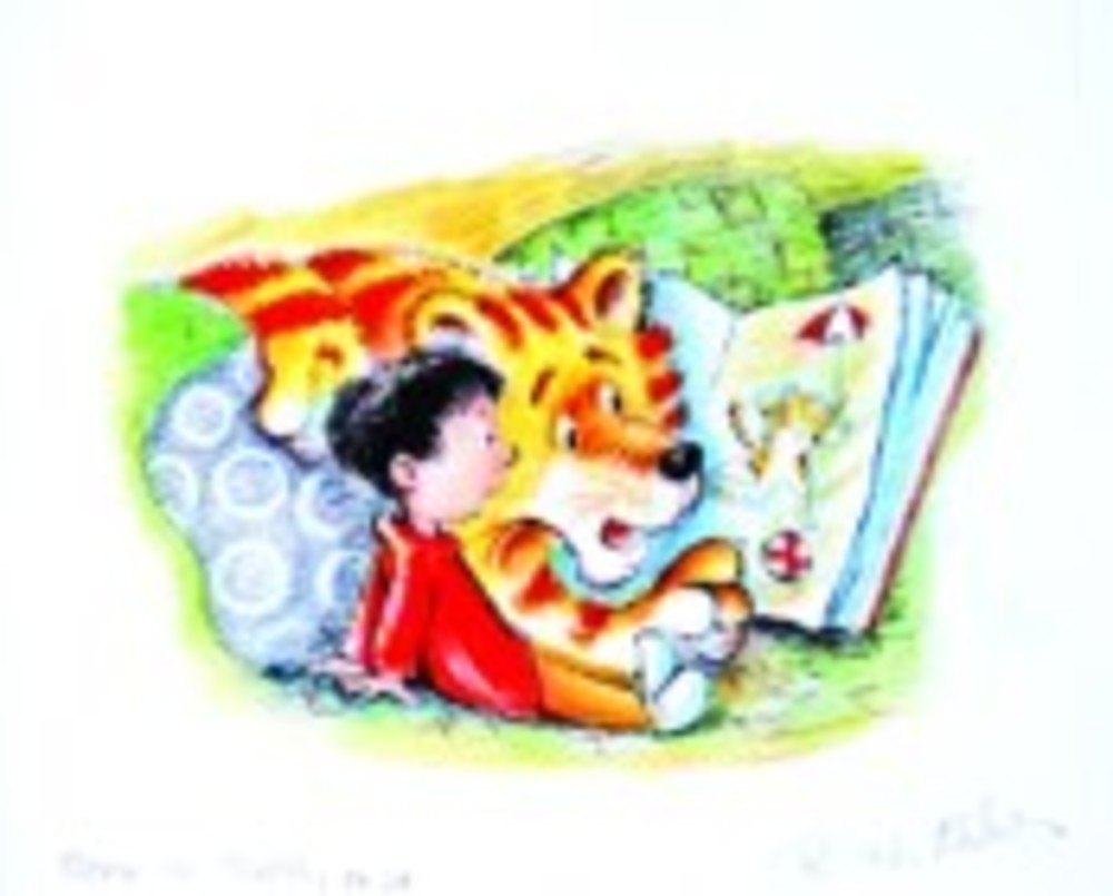 “Read to Tiger” by R.W. Alley